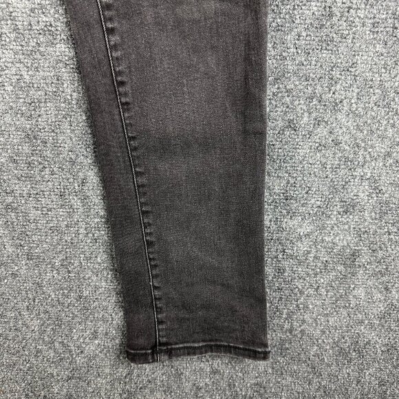 Springfield Jeans Mens 32  Slim Fit Black Wash Cotton Stretch Pockets - Picture 2 of 8